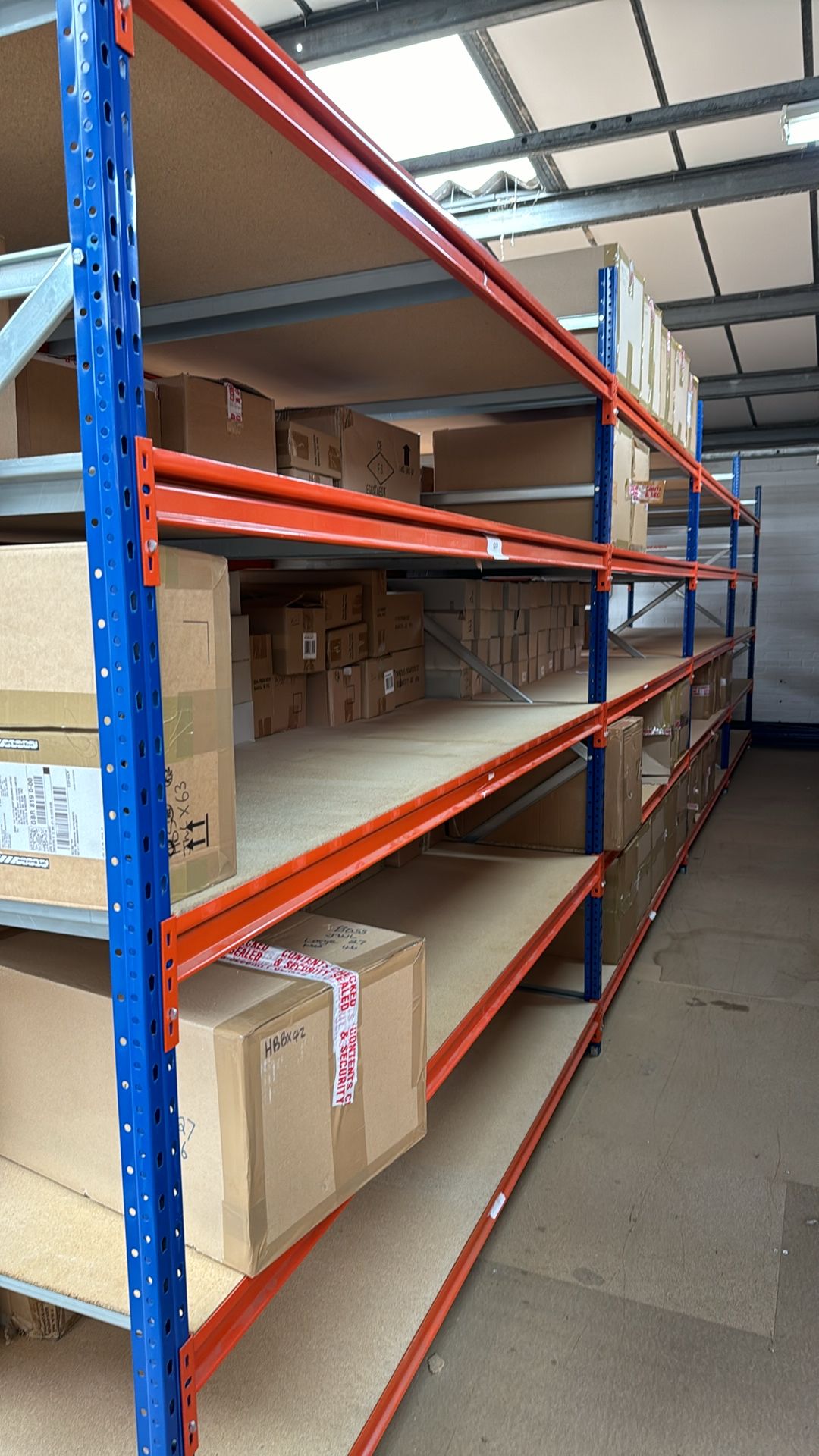 4 x Bays Of Boltless Shelving Racking - Image 2 of 4