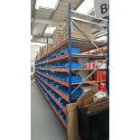 4 x Bays Of Boltless Shelving Racking