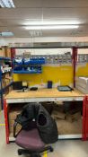 1 x Workbench / Workstation - Made From Shelving Racking