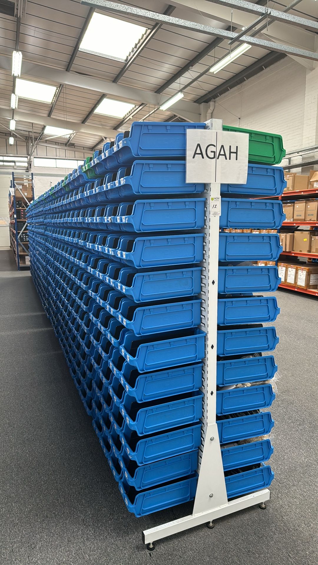 10 x Bays Of Box Storage Stands