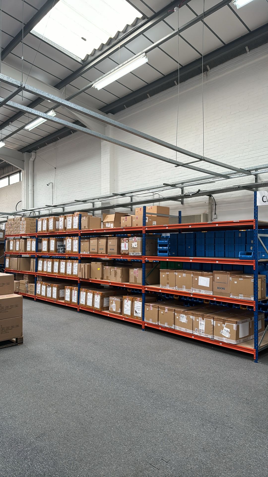 4 x Bays Of Boltless Shelving Racking