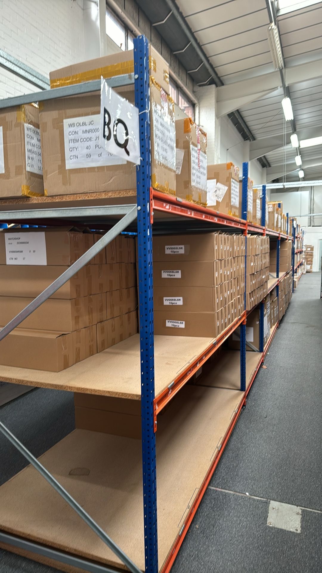 5 x Bays Of Boltless Shelving Racking - Bild 3 aus 4