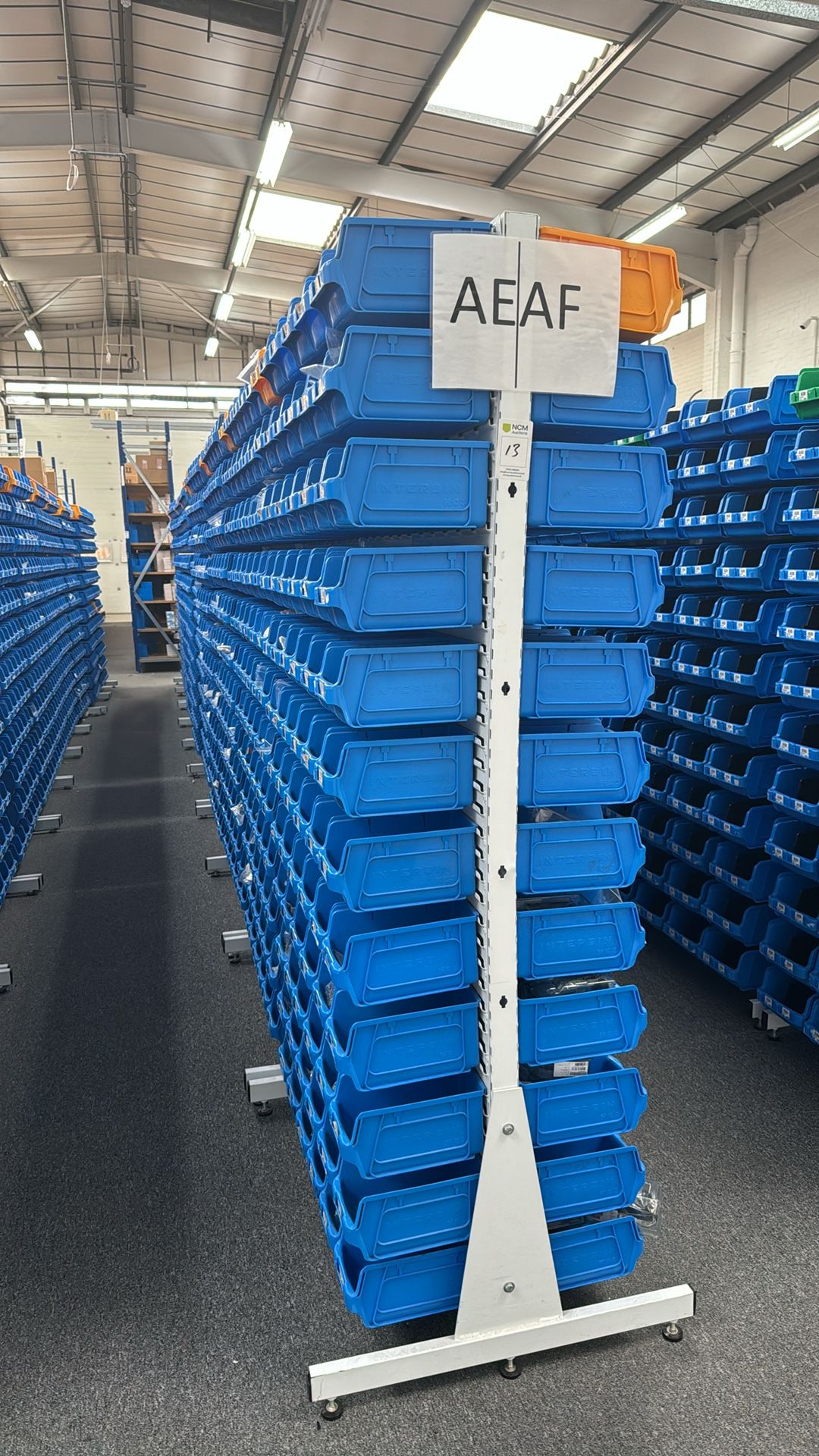 10 x Bays Of Box Storage Stands