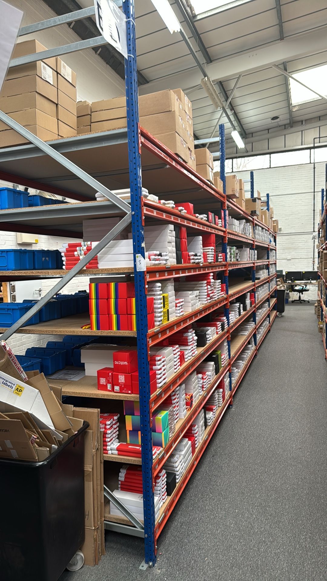 4 x Bays Of Boltless Shelving Racking - Image 2 of 4