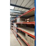 4 x Bays Of Boltless Shelving Racking