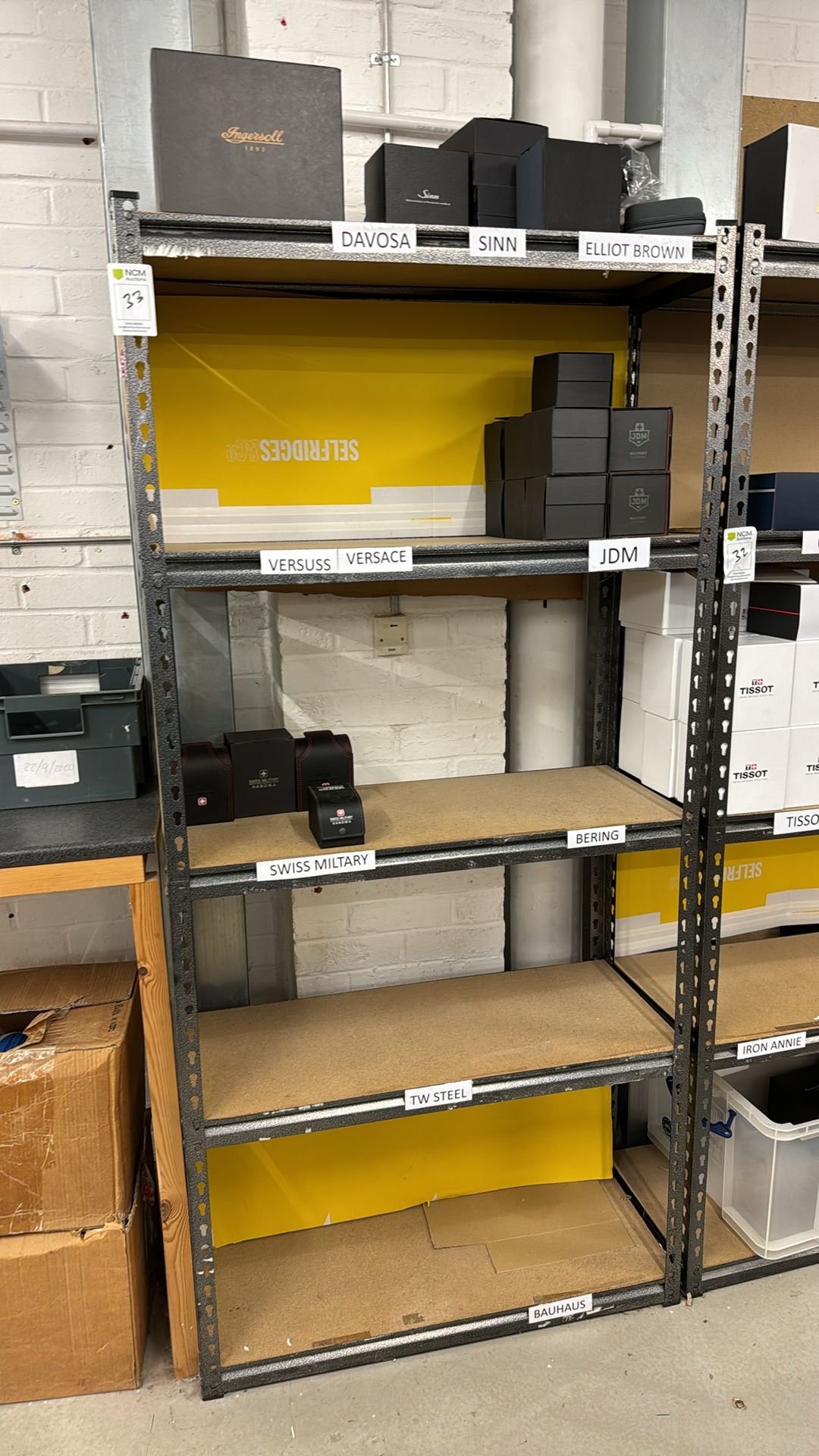 1 x Bay Of Boltless Shelving Racking