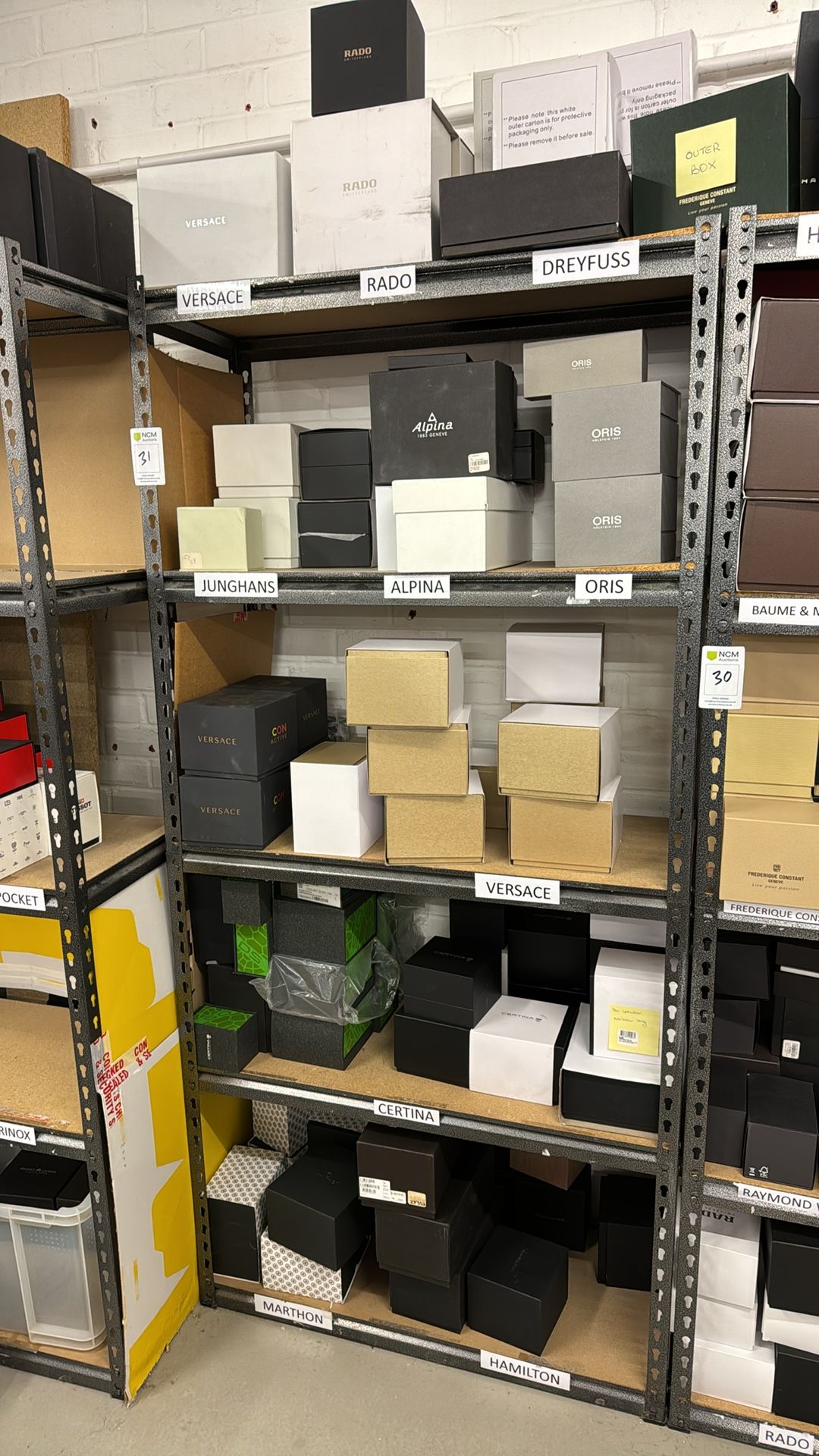 1 x Bay Of Boltless Shelving Racking