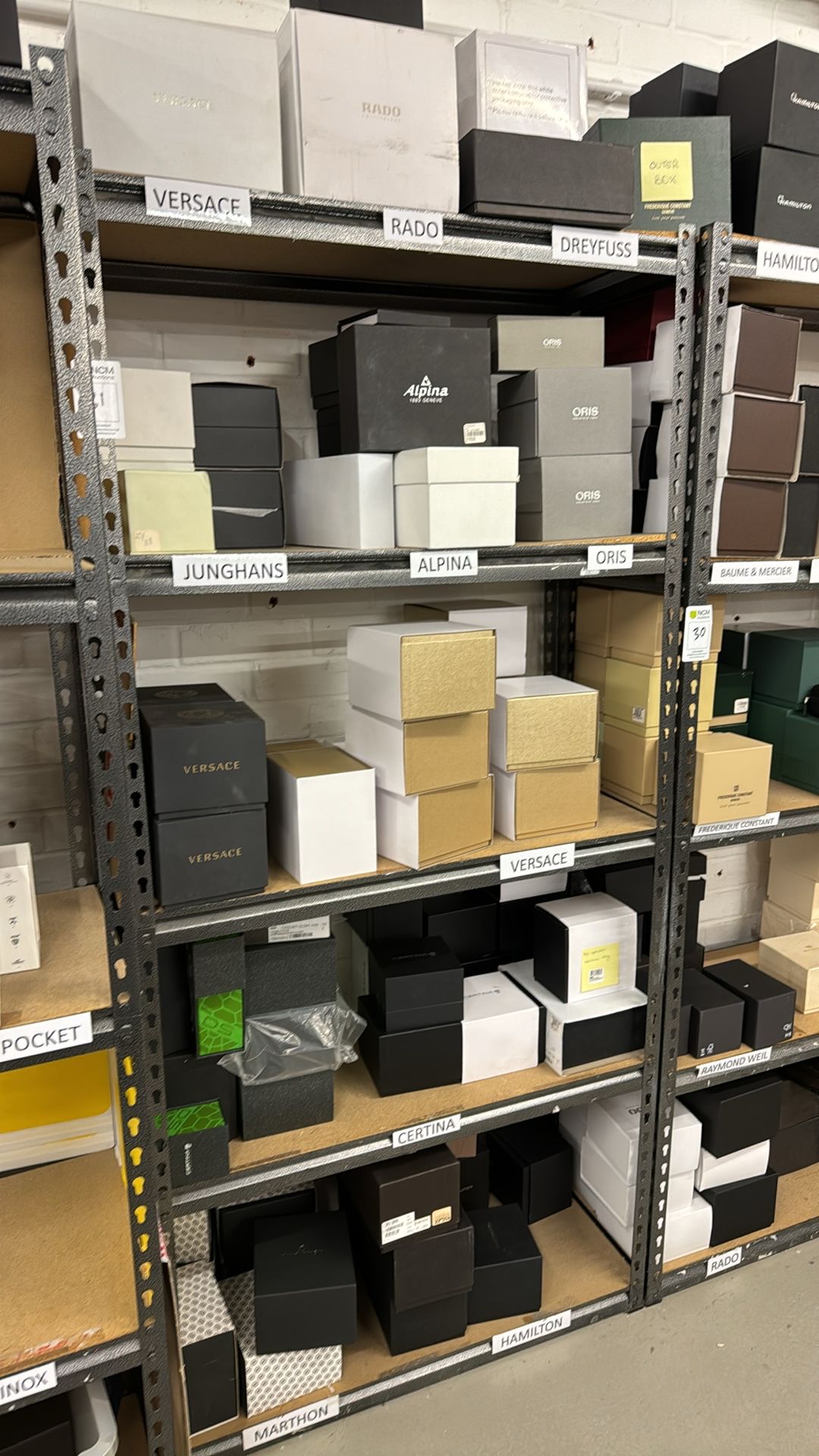 1 x Bay Of Boltless Shelving Racking - Image 2 of 2