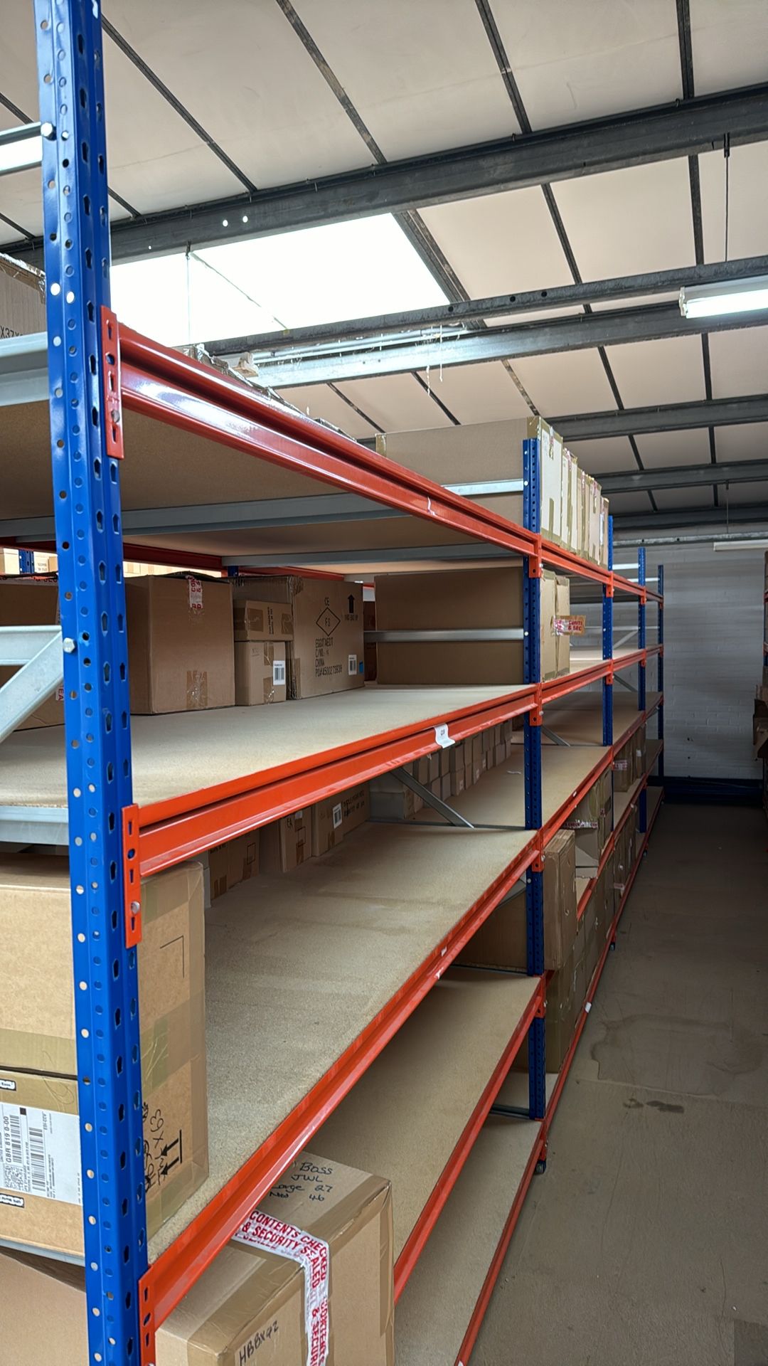 4 x Bays Of Boltless Shelving Racking - Image 3 of 4