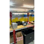 1 x Workbench / Workstation - Made From Shelving Racking