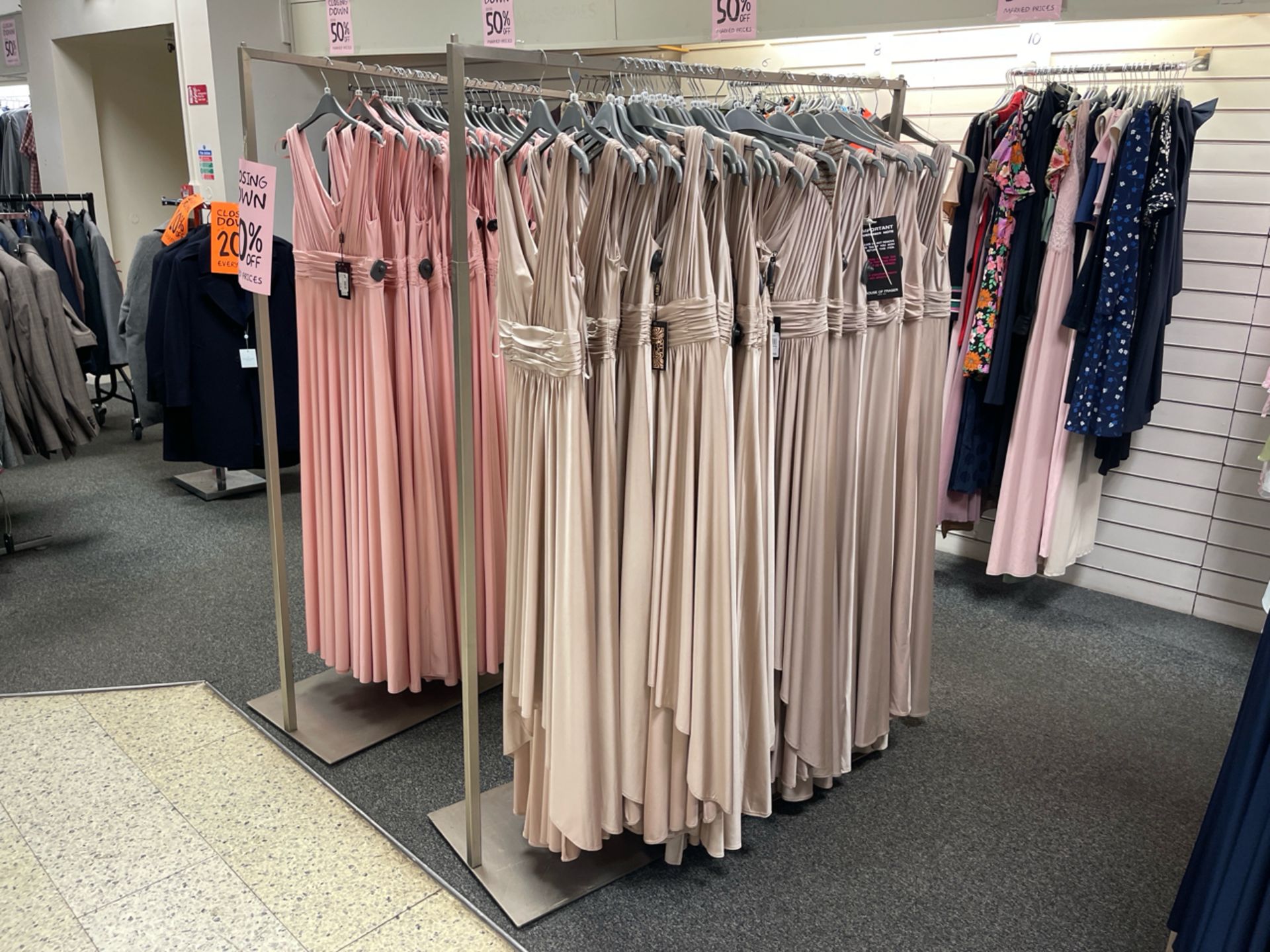 Tall Clothing Rail