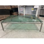 Low Level Metal Rectangle Display Table