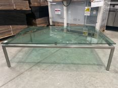 Low Level Metal Rectangle Display Table