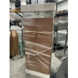 Lockable Illuminating Glass Display Cabinet