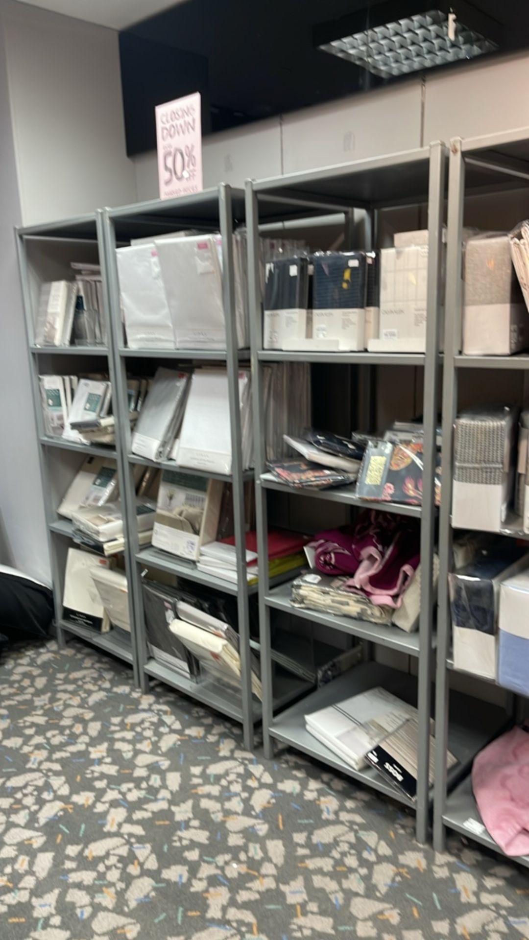 Bank Of 6 Metal Shelving Towers - Image 5 of 5