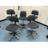 Adjustable Office Chairs x5