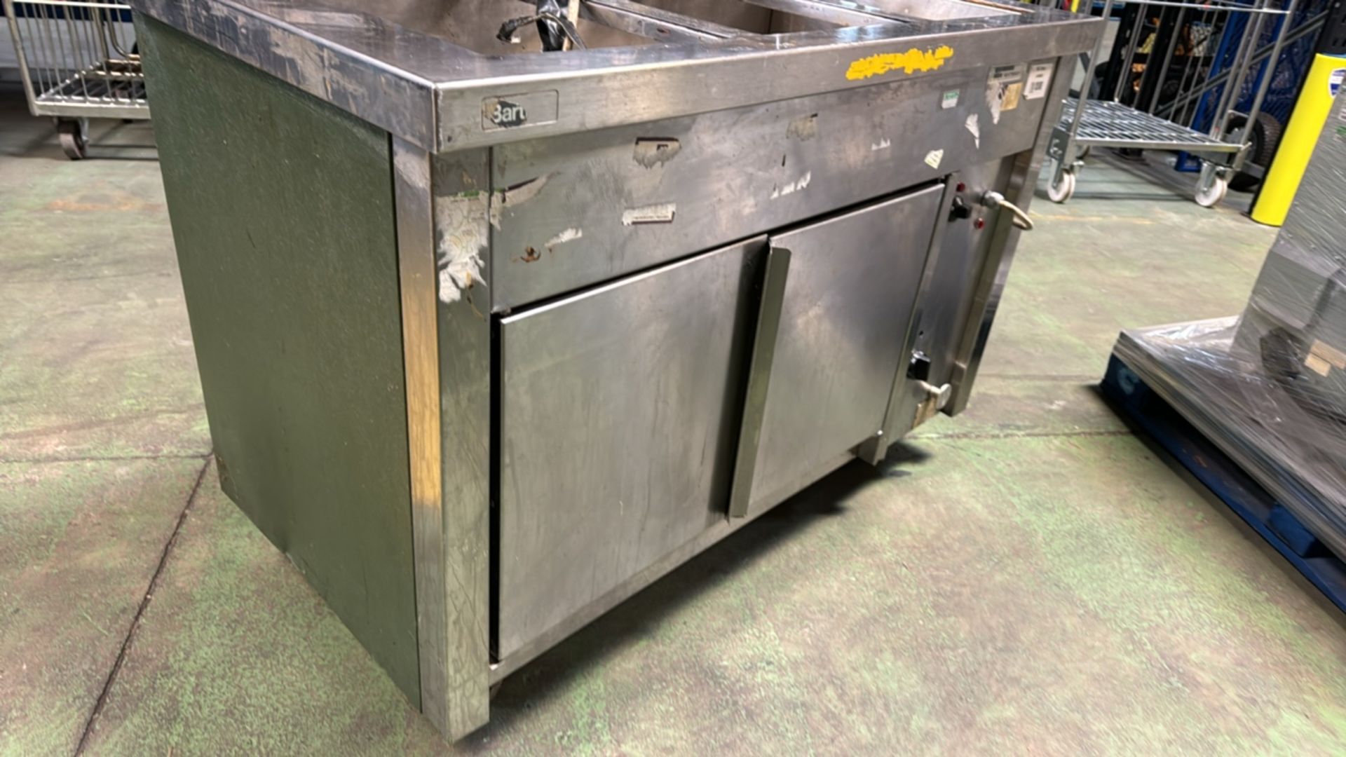 Mobile Heated Serving Unit Bain Marie and Hot Cupboard - Bild 3 aus 6