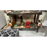 Metal Workbench With Power Supplies