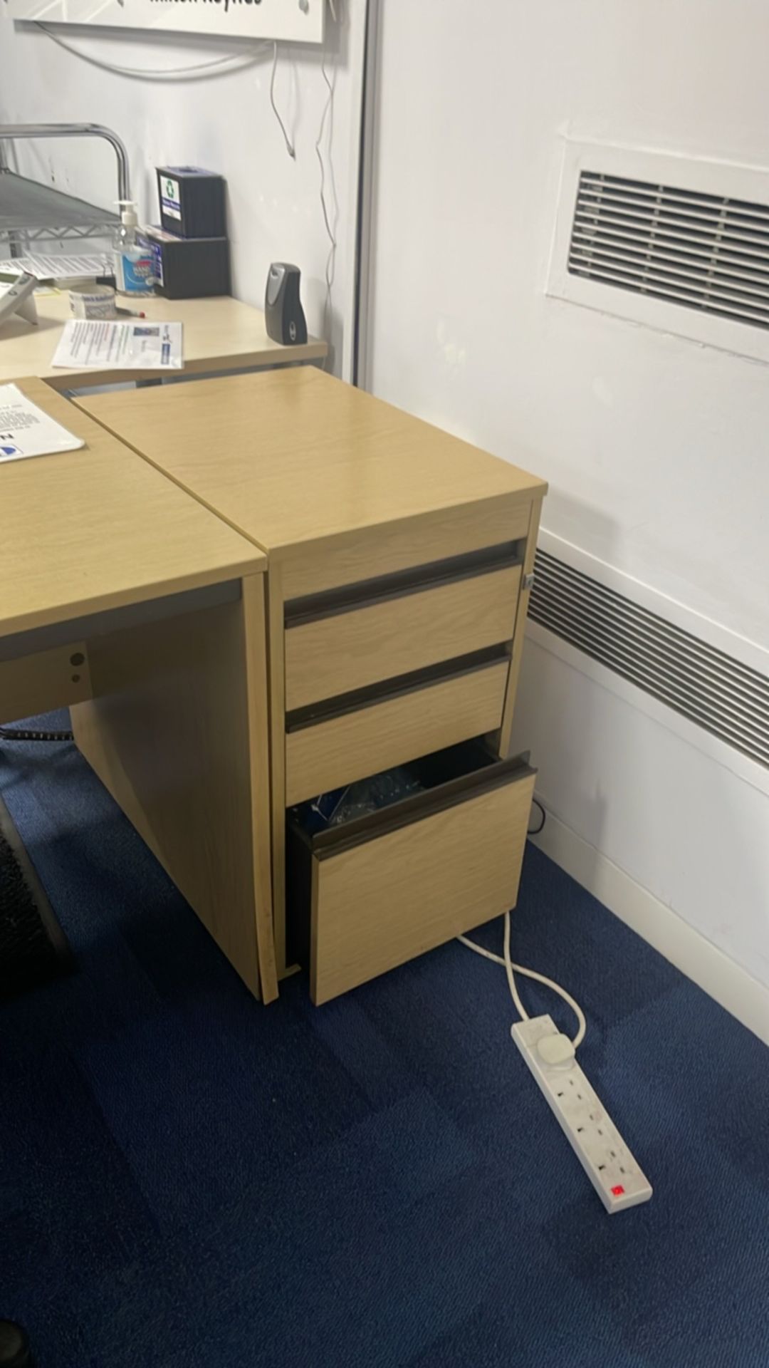 Desk Drawer Unit & Chair - Image 4 of 5