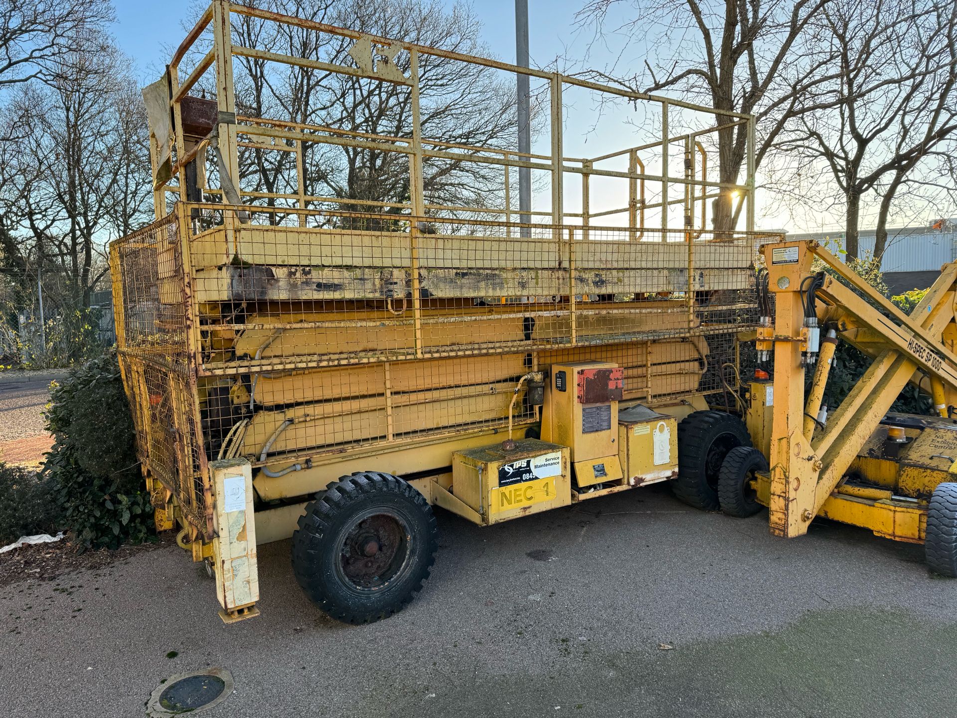 1986, Benford Liftmate - LM46S (Scissor Lift)