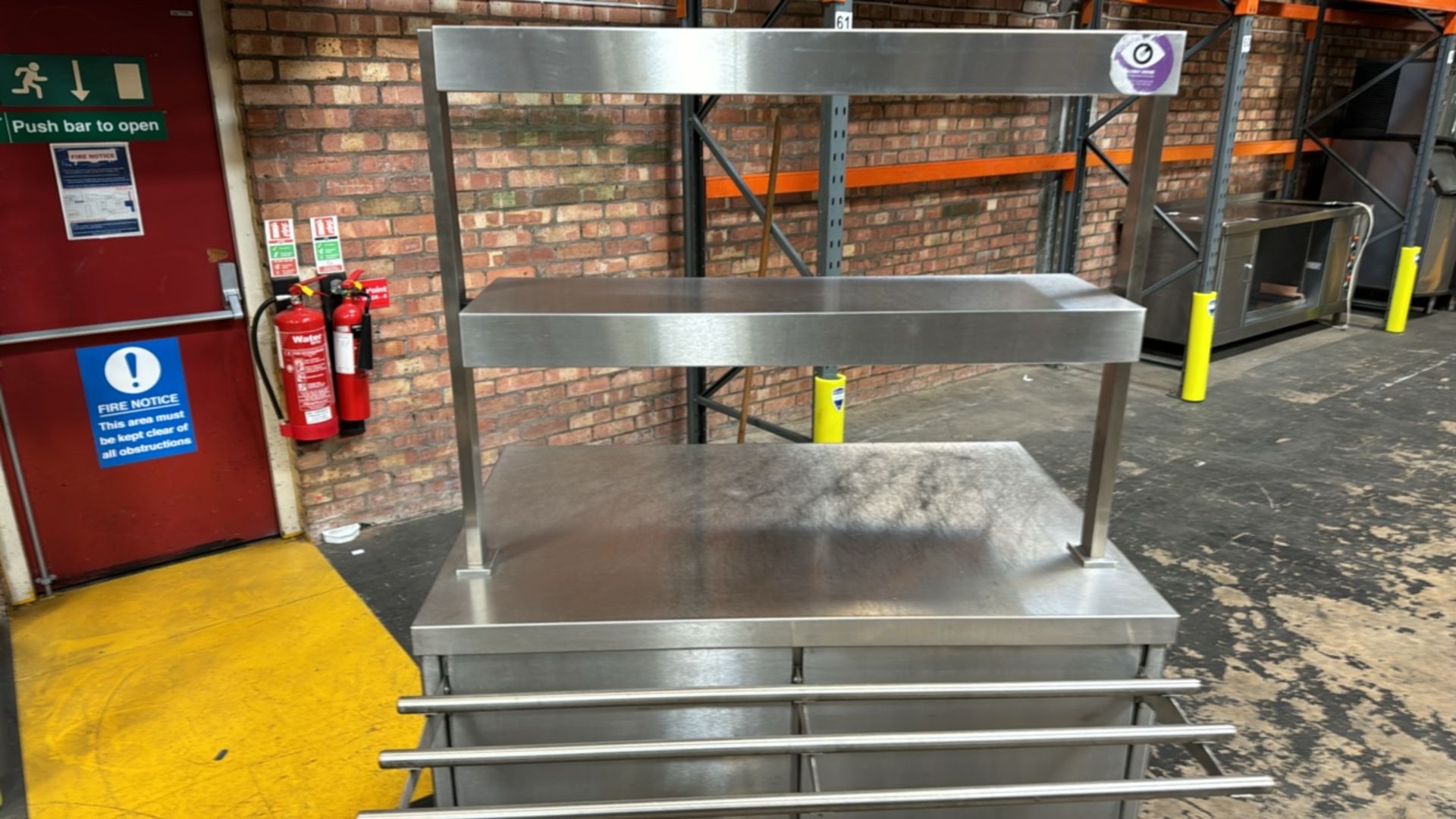 Stainless Steel Serving Counter - Image 3 of 6