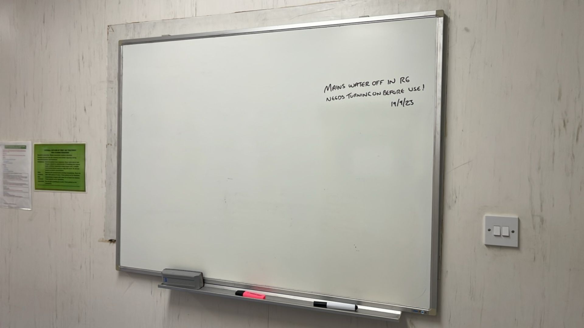 Wall Mounted White Boards x10 - Image 11 of 11