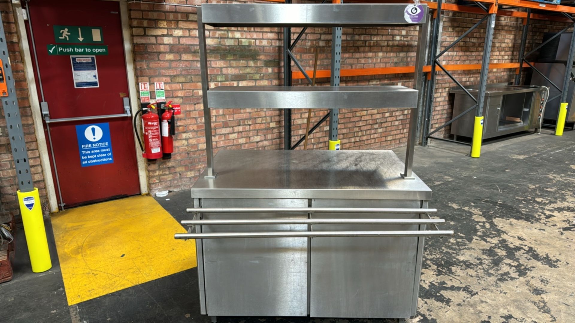 Stainless Steel Serving Counter