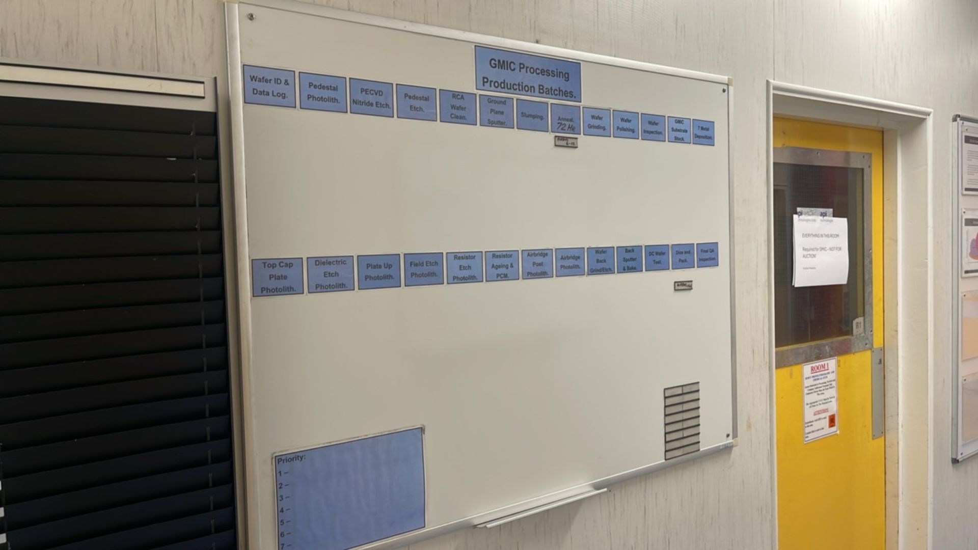 Wall Mounted White Boards x10 - Image 9 of 11