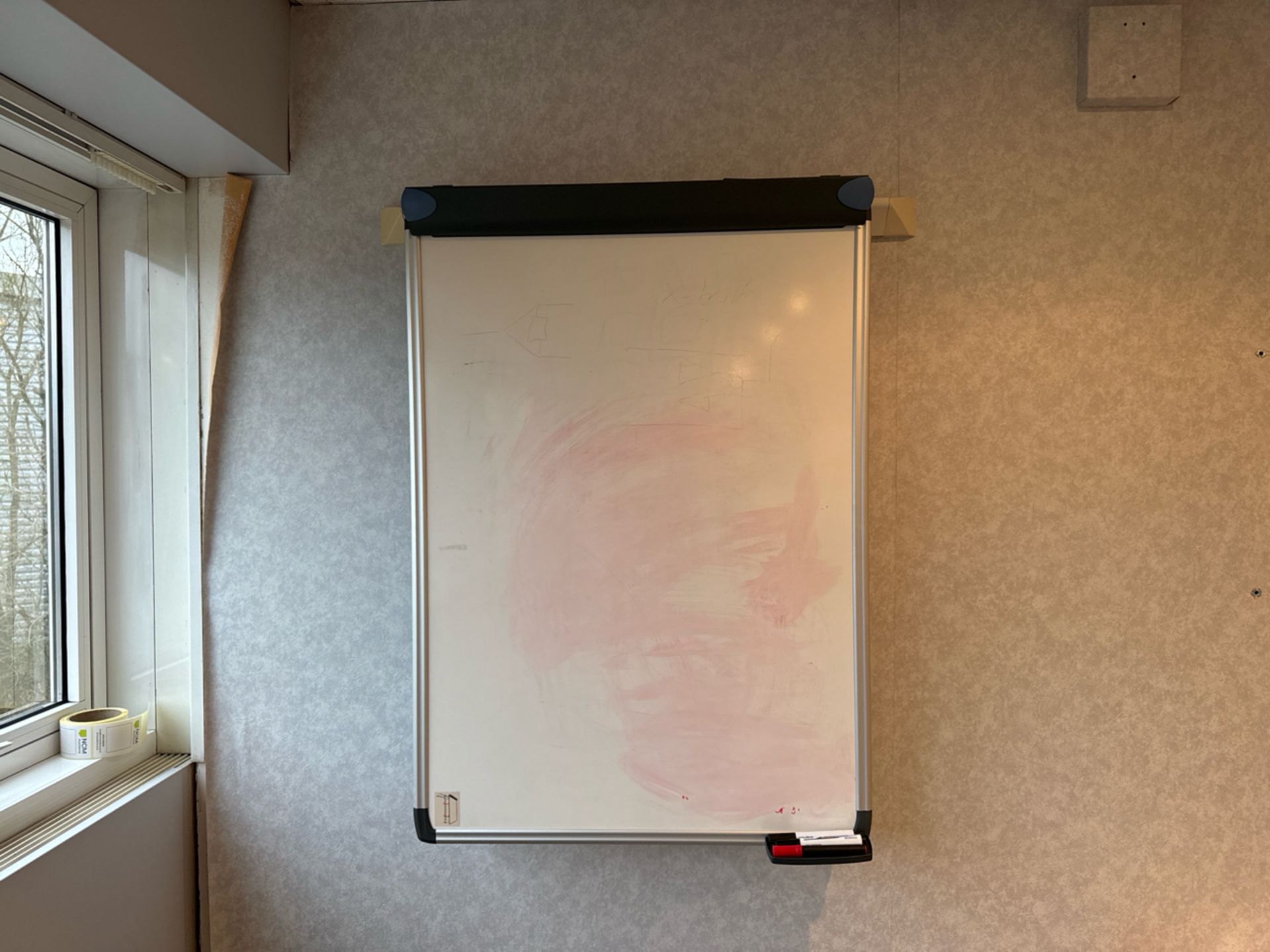 Whiteboard On Angled Mount