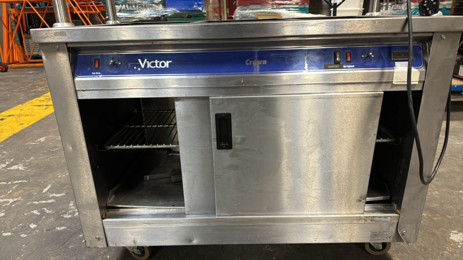 Victor Mobile Heated Serving Unit Bain Marie and Hot Cupboard - Bild 2 aus 9