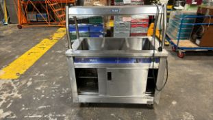 Victor Mobile Heated Serving Unit Bain Marie and Hot Cupboard