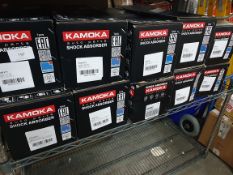 10 x assorted Kamoka shock absorbers