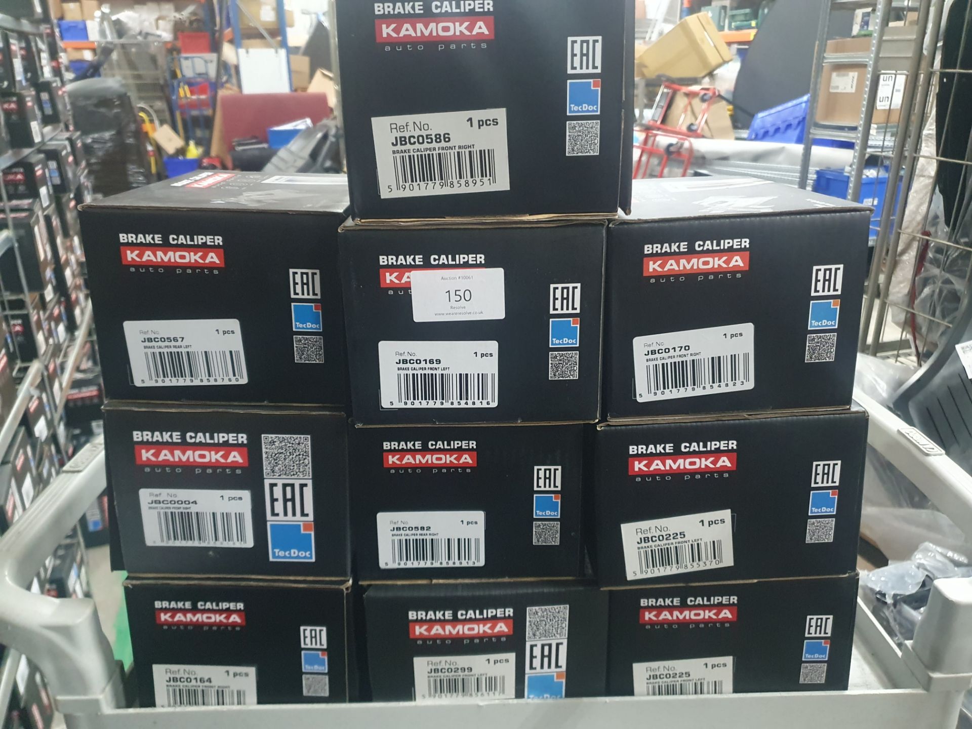 10 x Kamoka brake calipers