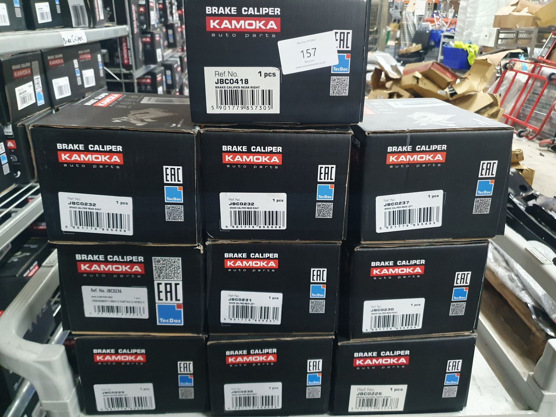 10 x Kamoka brake calipers