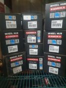 10 x Kamoka wheel hub assorted