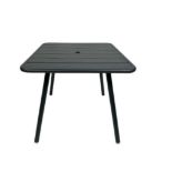 Grey Outdoor Metal Table