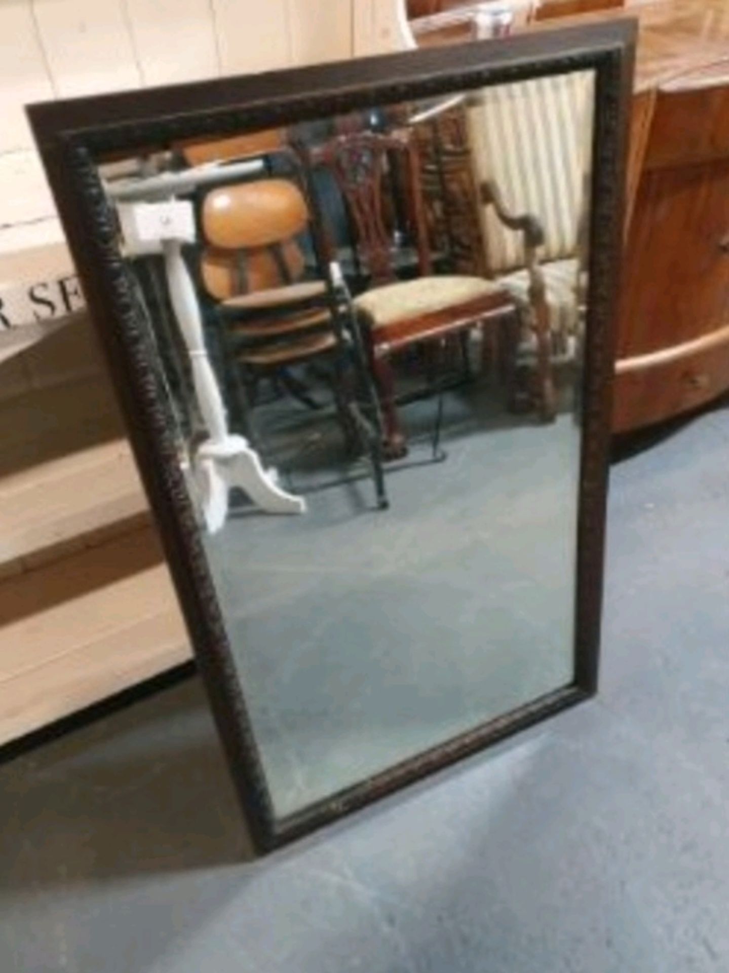 Carved Vintage Mirror