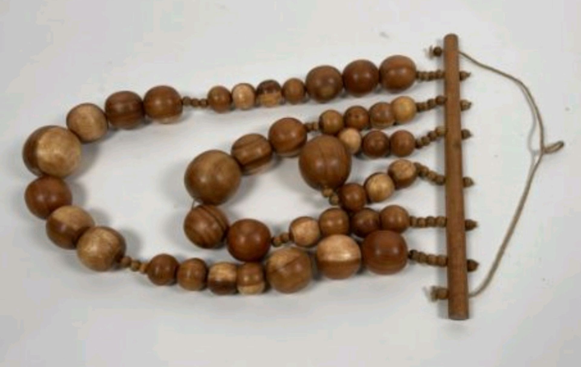 Wooden Bead Wall Art by Amara - Image 2 of 3