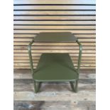 Firm Living 2 Tier Side Table Olive Green