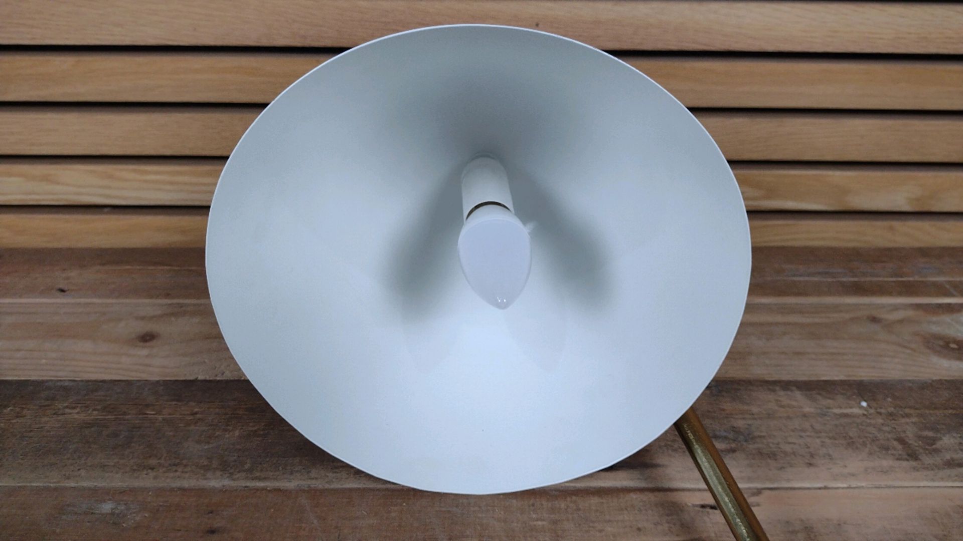 Amara White Table Lamp - Bild 4 aus 5