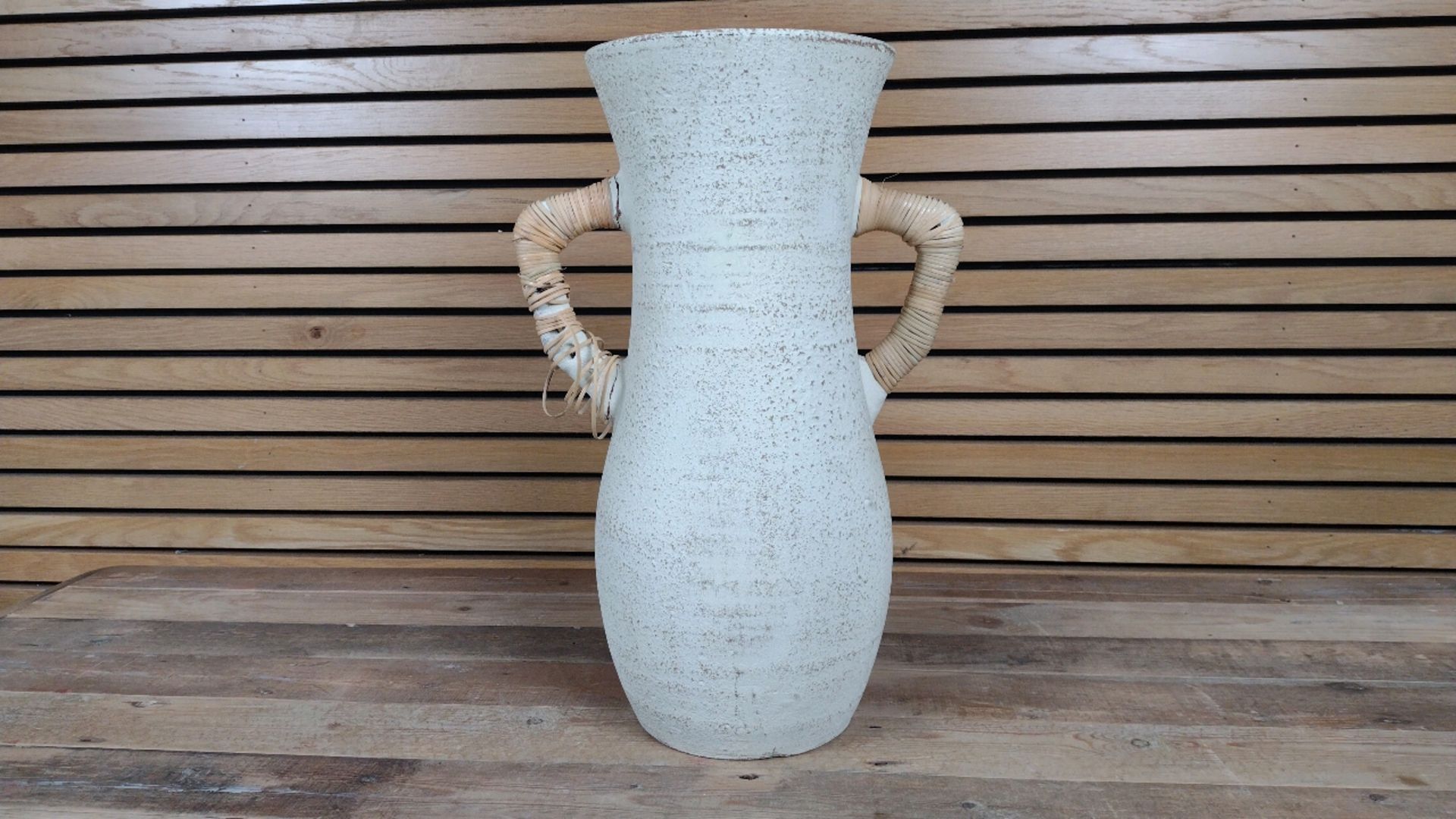 Amara Global Explorer White Wash Vase - tall - Image 3 of 7