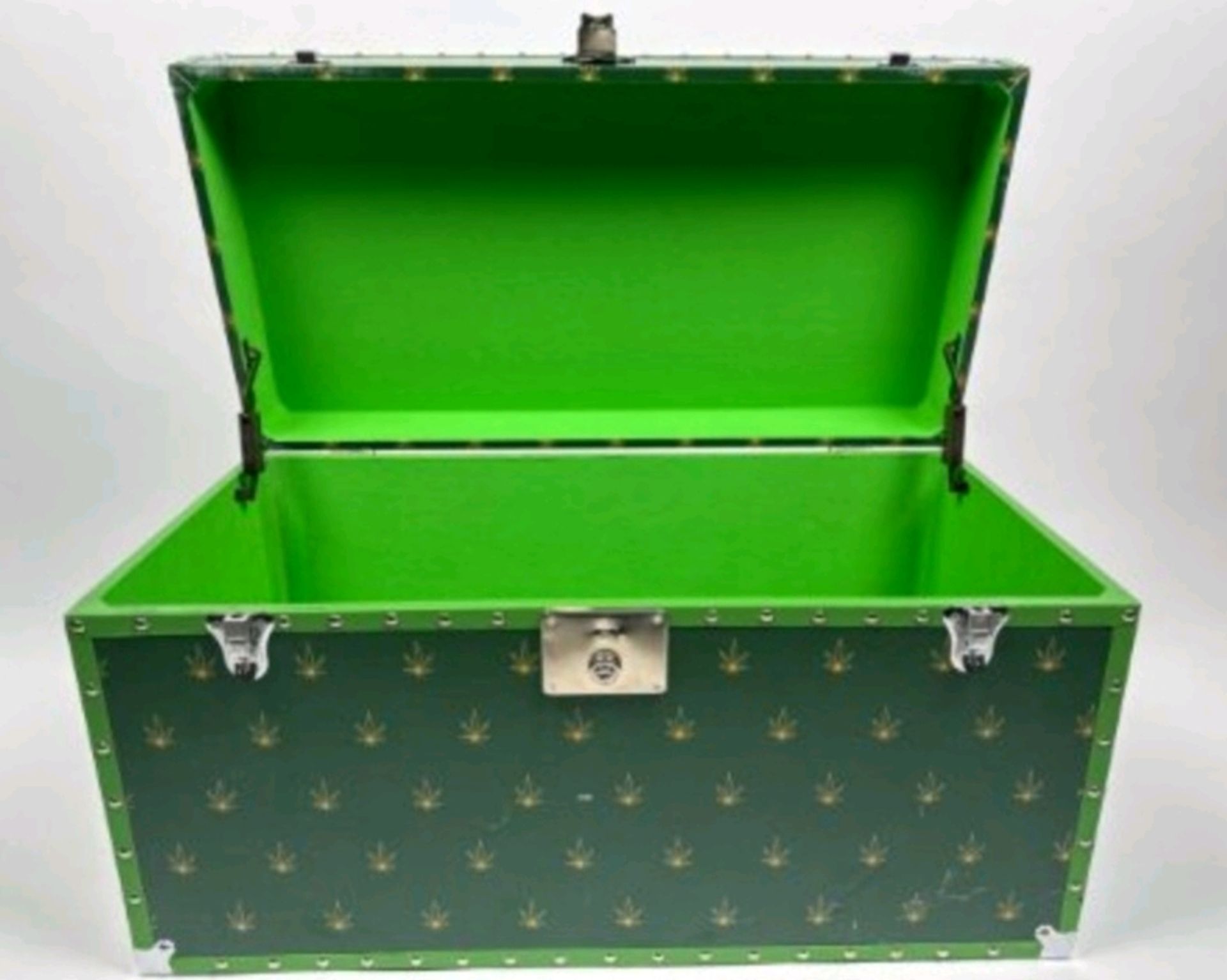 Casacarta Storage Chest With Leaf Print - Image 3 of 4