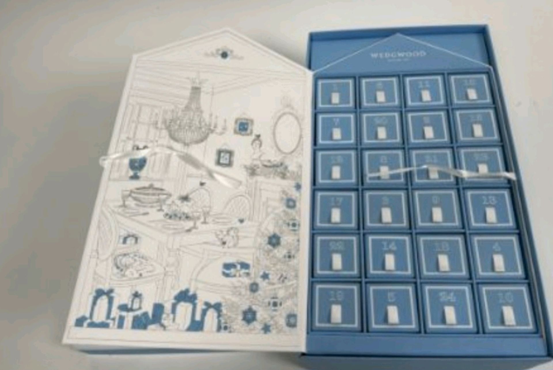 Wedgwood Fine Bone China Christmas Advent CalendarIncludes 24 Doors - Image 4 of 5