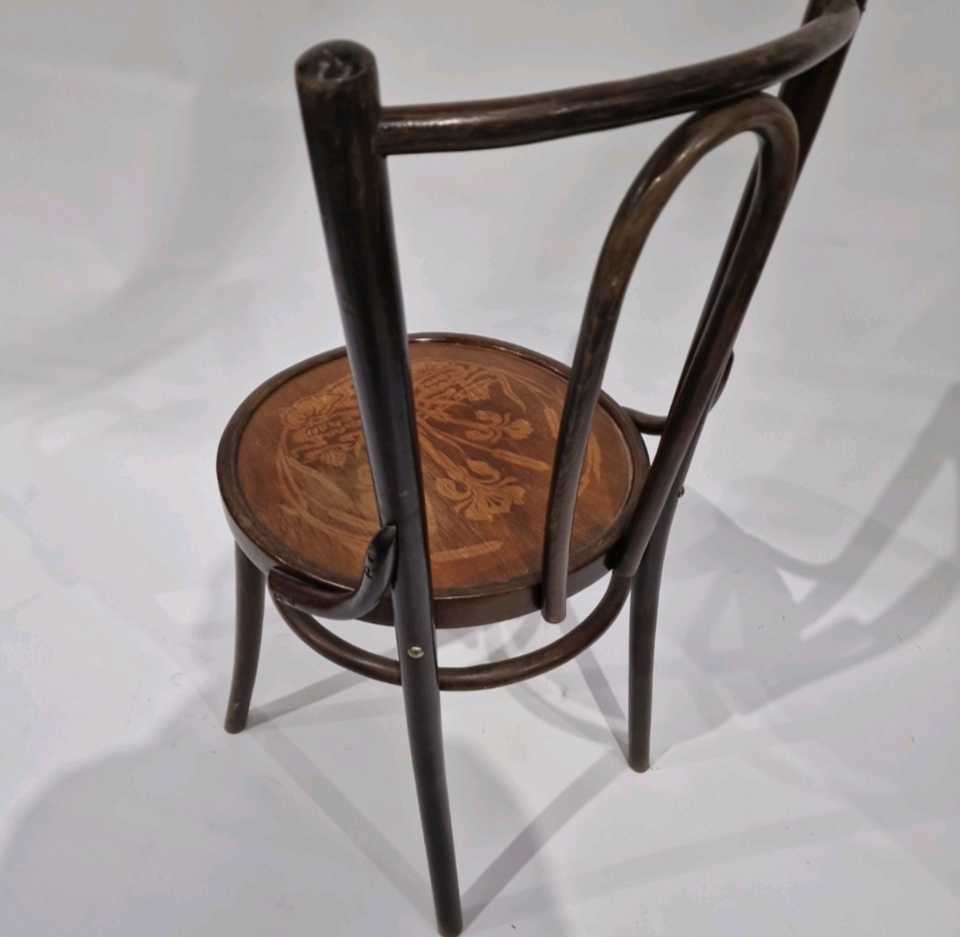 Decorative Bentwood Chair - Image 2 of 3