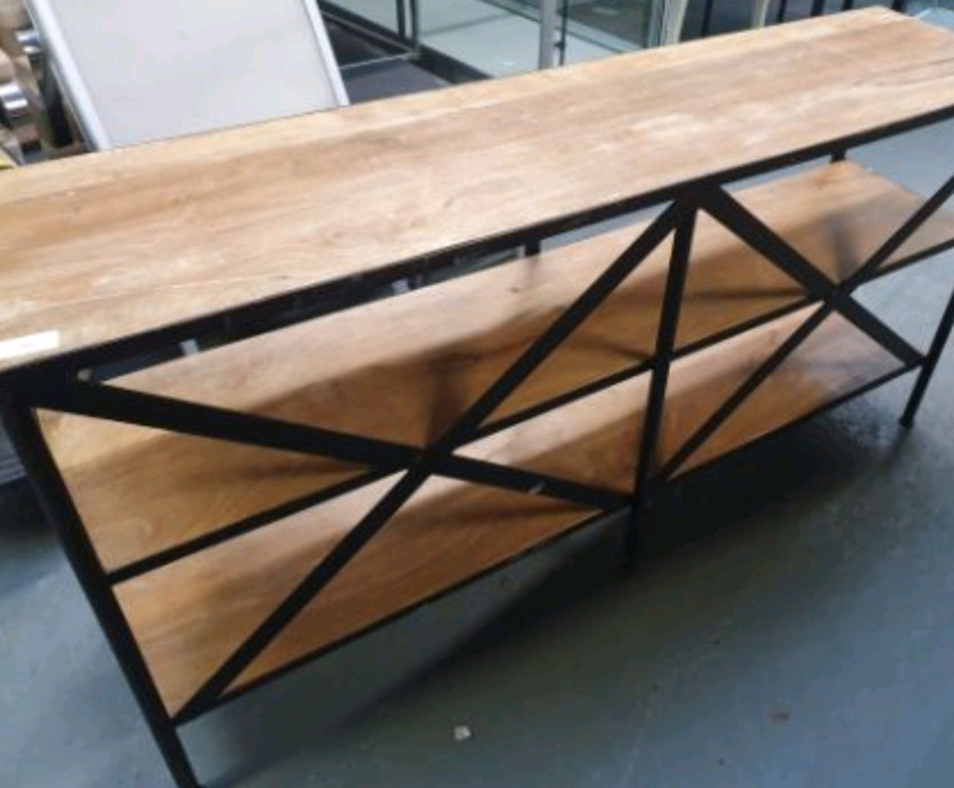 Wooden Shelving Unit