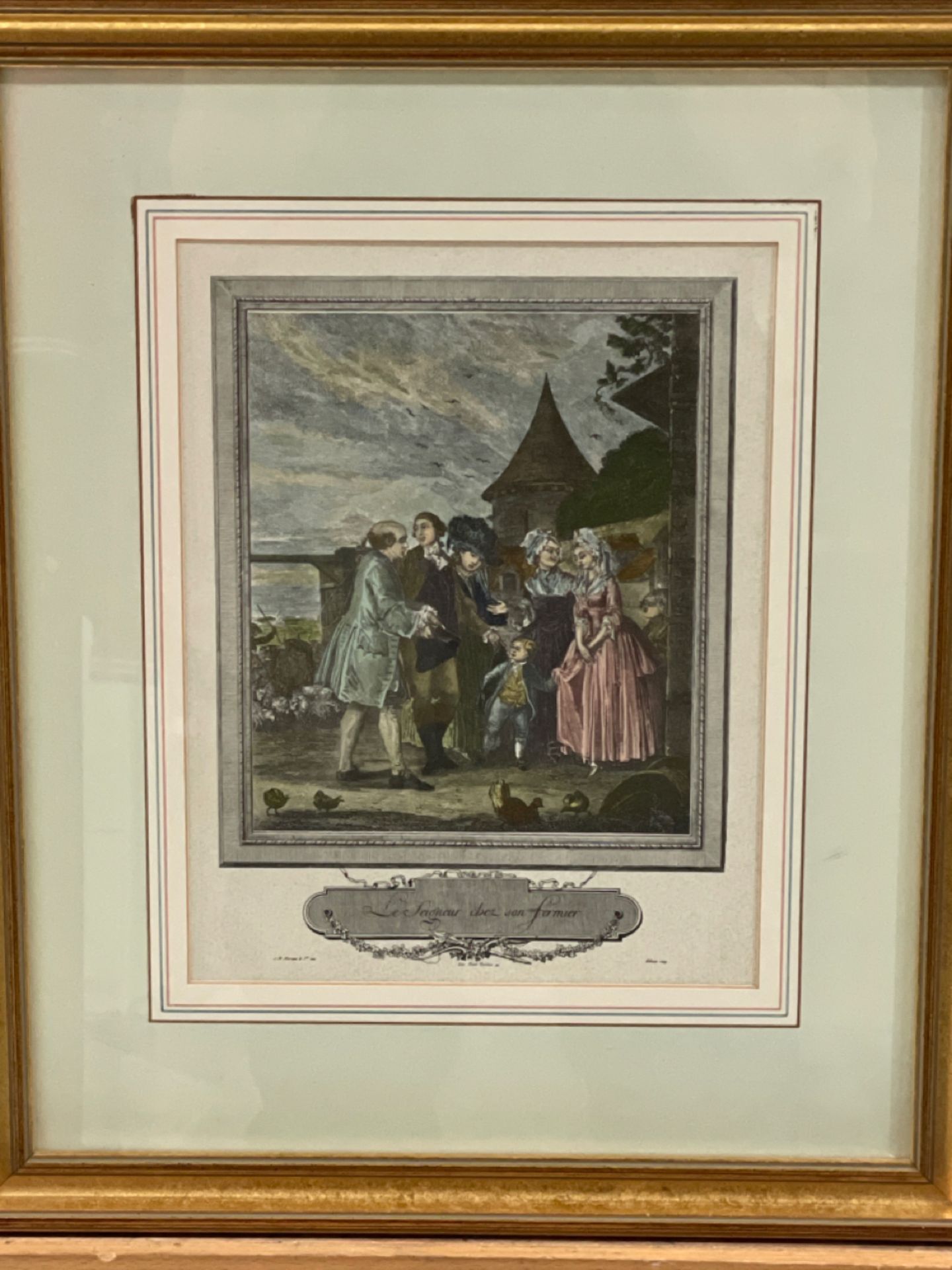 Artwork Print From Claridge's Hotel - Image 2 of 2