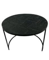 Ethnicraft Ancestors Tabwa Round Coffee Table