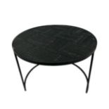 Ethnicraft Ancestors Tabwa Round Coffee Table