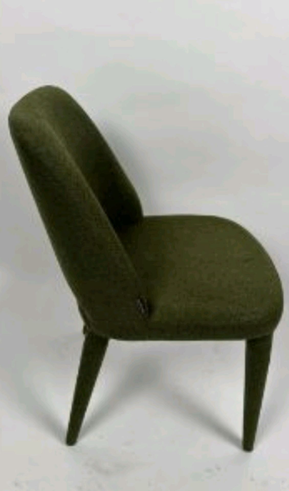 Pols Potten Holy Padded Chair Forest Green - Image 3 of 5