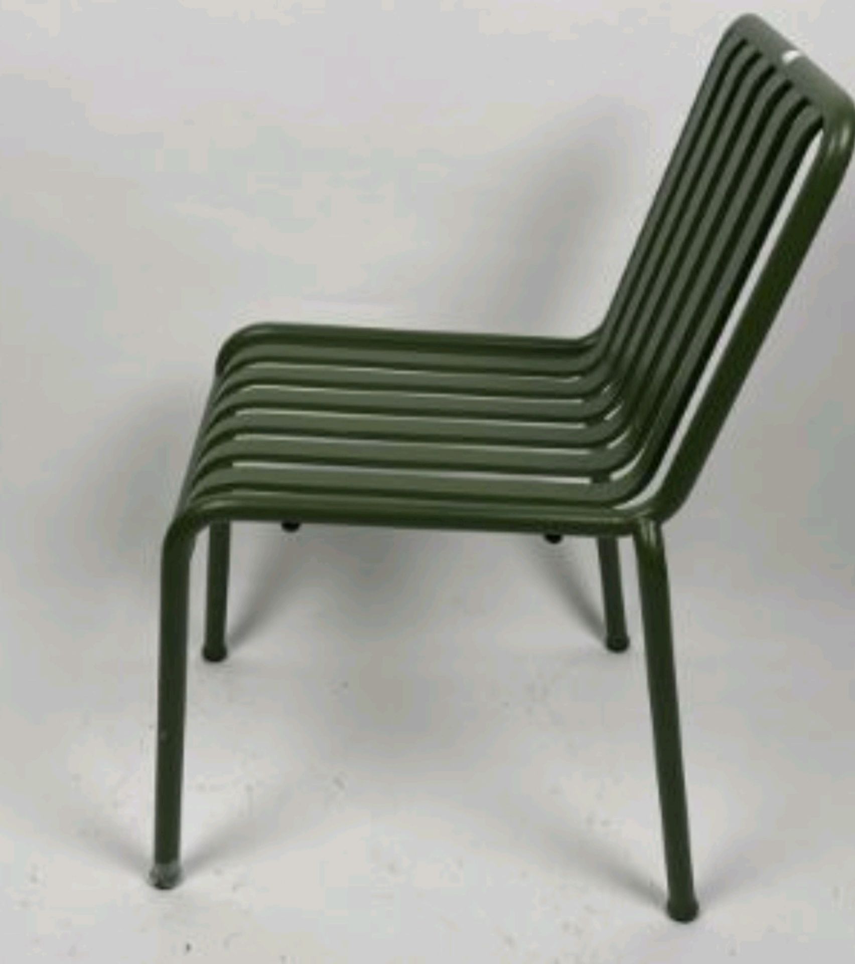 HAY Palissade Outdoor Armchair Olive Green - Image 2 of 3